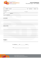 Modelo Solicitud ESAD