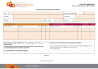 Solicitud Reconocimiento de Créditos